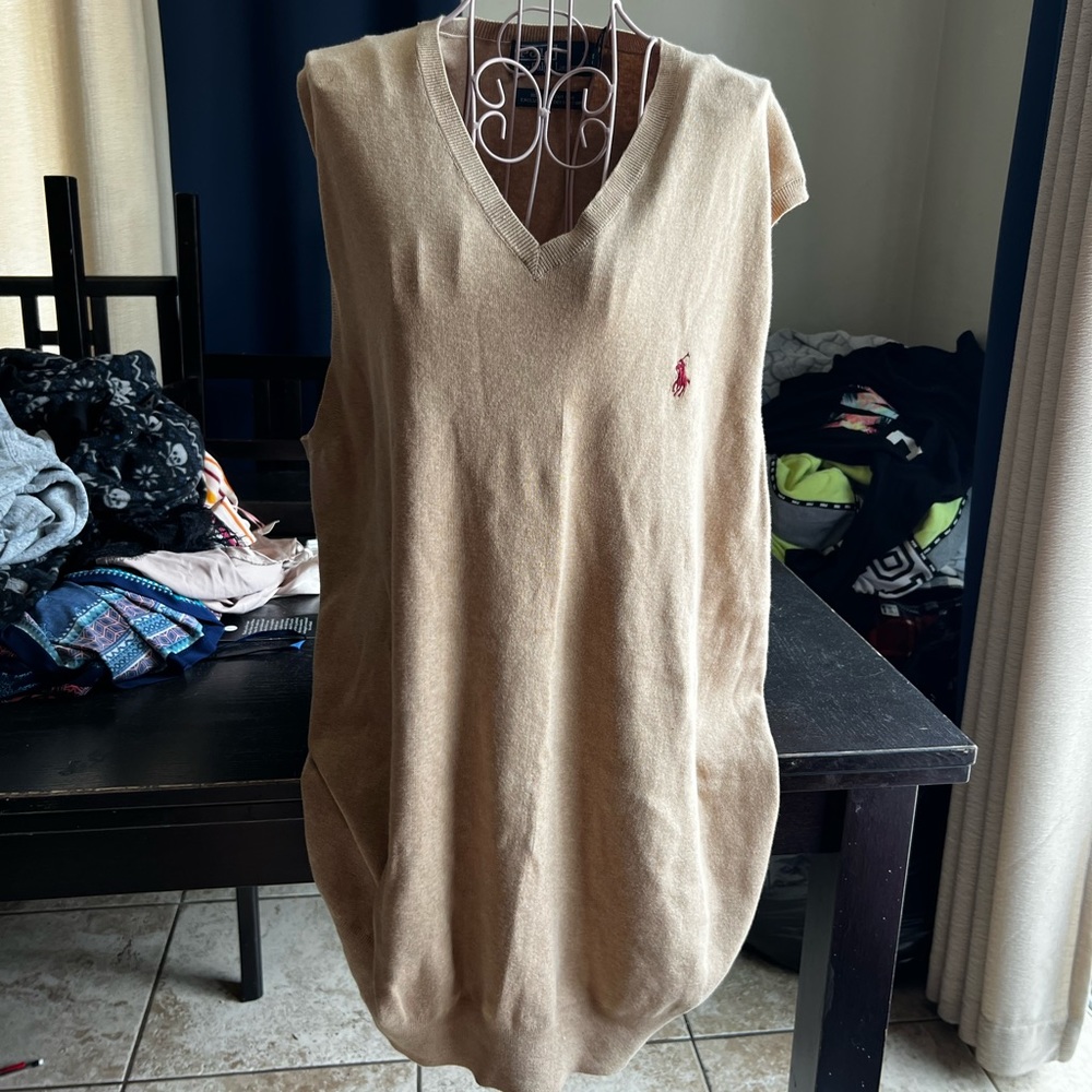 Ralph Lauren Big and Tall sweater vest Polo